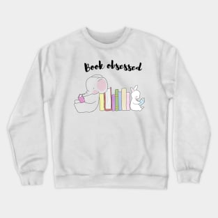 Book obsessed Crewneck Sweatshirt